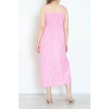 Gipeli İp Askılı Elbise Pembe1 - 41848.1723.