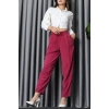 Havuç Paça Pantolon Fuşya - 31414.444.