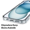 Hoco iPhone 15 Plus Anti-Fall Darbe Önleyici Airbag Manyetik Magsafe Silikon Kılıf-(1903)