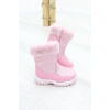İçi Kürklü Çocuk Kar Botu Pembe - 31840.264.