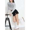 İki İplik Asit Yıkamalı Sweat Gri - 55077.1748.
