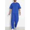 İki İplik Oversize Erkek Takım Lacivert - 80273.1567.