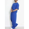 İki İplik Oversize Erkek Takım Lacivert - 80273.1567.