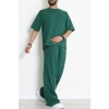İki İplik Oversize Erkek Takım Nefti - 80273.1567.