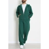 İki İplik Oversize Fermuarlı Erkek Takım Nefti - 80272.1567.