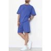 İki İplik Oversize Şortlu Erkek Takım Lacivert - 80274.1567.