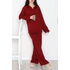 İkili Triko Takım Bordo - 1908.1247.