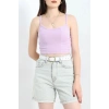 İp Askı Crop Atlet Lila - 41348.1595.