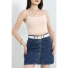 İp Askı Crop Atlet Pudra - 41348.1595.