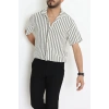 Jakar Örme Çizgili Erkek Gömlek Hakiçizgi - 71098.1947.