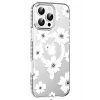 Joko Apple iPhone 16 Pro Max Floral Magsafe Kapak - Beyaz
