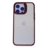 Joko iPhone 13 Pro Max Kılıf Roblox Lens Standlı Kapak - Bordo