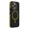 Joko iPhone 14 Pro Max Kılıf Rocky Magsafe Kapak - Siyah-Sarı