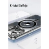 Joko iPhone 15 Pro Max Kılıf Crystal Magsafe Kapak - Şeffaf