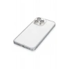 Joko iPhone 15 Pro Max Metal Bumper Mat Kapak - Gri