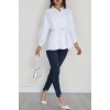 Kalp Detay Tunik Beyaz - 43562.1949.