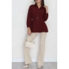 Kalp Detay Tunik Bordo - 43562.1949.