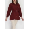 Kalp Detay Tunik Bordo - 43562.1949.