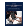 Kameralı 140 Dilde Wifi Özellikli Translator Elektronik Çeviri Cihazı Türkçe Menü