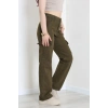 Kargo Cep Palazzo Kot Pantolon Haki - 410344.2141.
