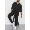 Kargo Cepli Likralı Ottoman  Erkek  Alt  Siyah - 42653.1937.