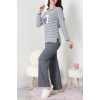 Kaşkorse Pijama Takımı Füme - 52141.1567.