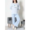 Kaşkorse Pijama Takımı Mavi - 52141.1567.