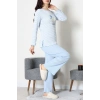 Kaşkorse Pijama Takımı Mavi - 52141.1567.