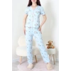 Kaşkorse Pijama Takımı Mavi - 52281.1049.