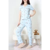 Kaşkorse Pijama Takımı Mavi - 52281.1049.