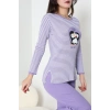 Kaşkorse Pijama Takımı Mor - 52141.1567.