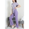 Kaşkorse Pijama Takımı Mor - 52221.1567.