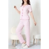 Kaşkorse Pijama Takımı Pembe - 52281.1049.