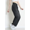 Kemerli Baggy Kot Pantolon Füme - 3119971.1968.