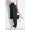 Kemerli Baggy Kot Pantolon Füme - 3119971.1968.