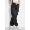 Kemerli Baggy Kot Pantolon Füme - 3171002.1968.