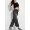 Kemerli Baggy Kot Pantolon Gray - 3121974.1968.