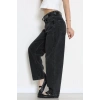 Kemerli Baggy Kot Pantolon Koyugri - 3182008.1968.