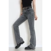 Kemerli İspanyol Kot Pantolon Gray - 3132962.1968.