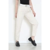 Kemerli Mom Kot Pantolon Bej - 3011931.1968.