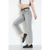 Kemerli Mom Kot Pantolon Gri - 2943907.1968.