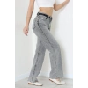 Kemerli Palazzo Kot Pantolon Gray - 2947907.1968.