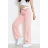 Kemerli Palazzo Kot Pantolon Pembe - 2581790.1968.