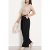 Kemerli Pantolon Siyah - 4202.1247.