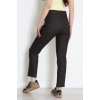 Kesik Paça Straight Kot Pantolon Kahve - 32478.1566.
