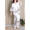 Keten Kimono Takım Taş - 7139.1437.