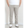 Keten Regular Fit Erkek Pantolon Taş - 71613.2166.