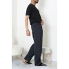Kısa Kollu Erkek Pijama Takımı Siyahlaci - 41985.1048.