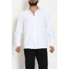 Klasik Pamuklu Erkek Slimfit Gömlek Beyaz - 70874.1970.