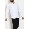 Klasik Pamuklu Erkek Slimfit Gömlek Beyaz - 70874.1970.